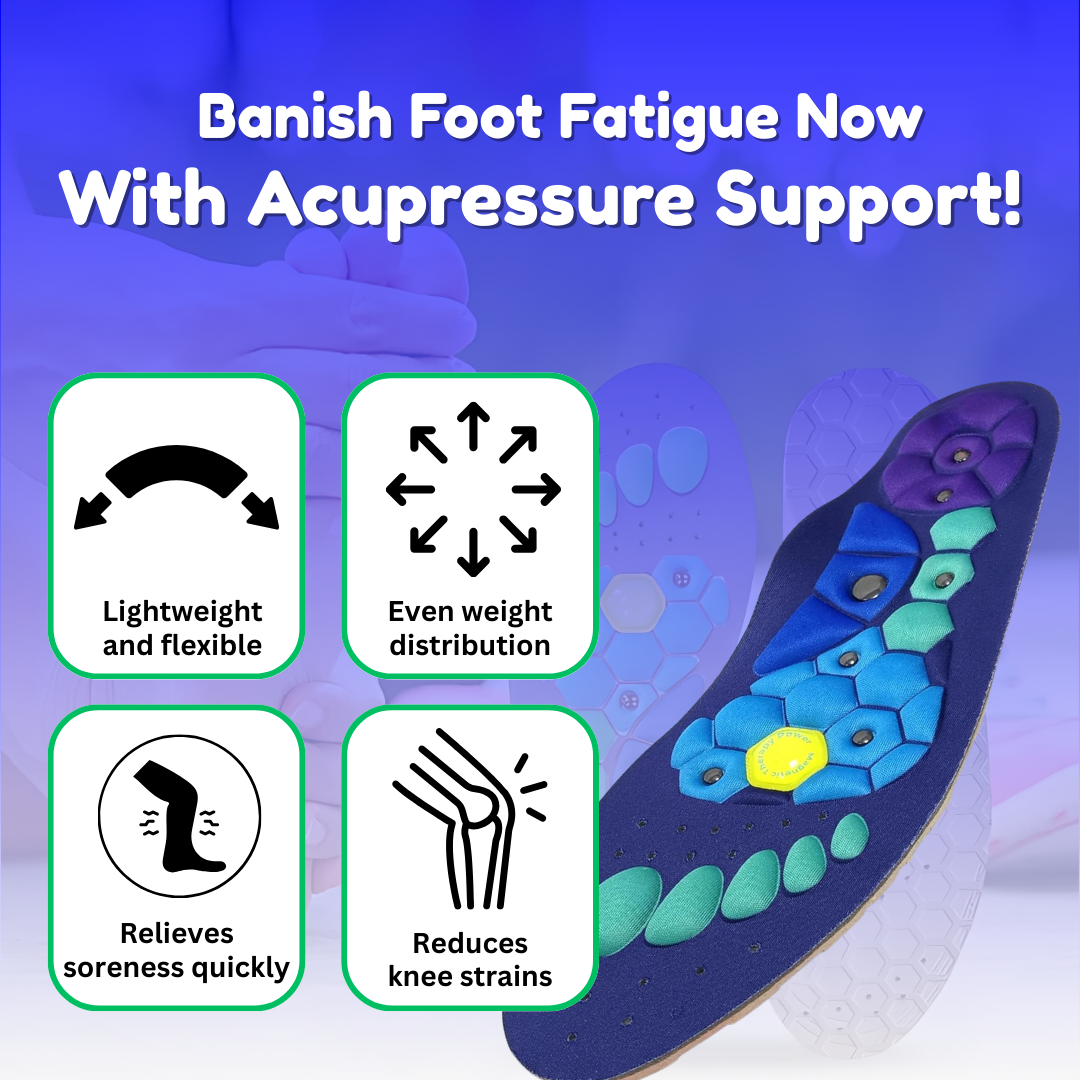Anti‑Fatigue Magnetic Therapy Insoles