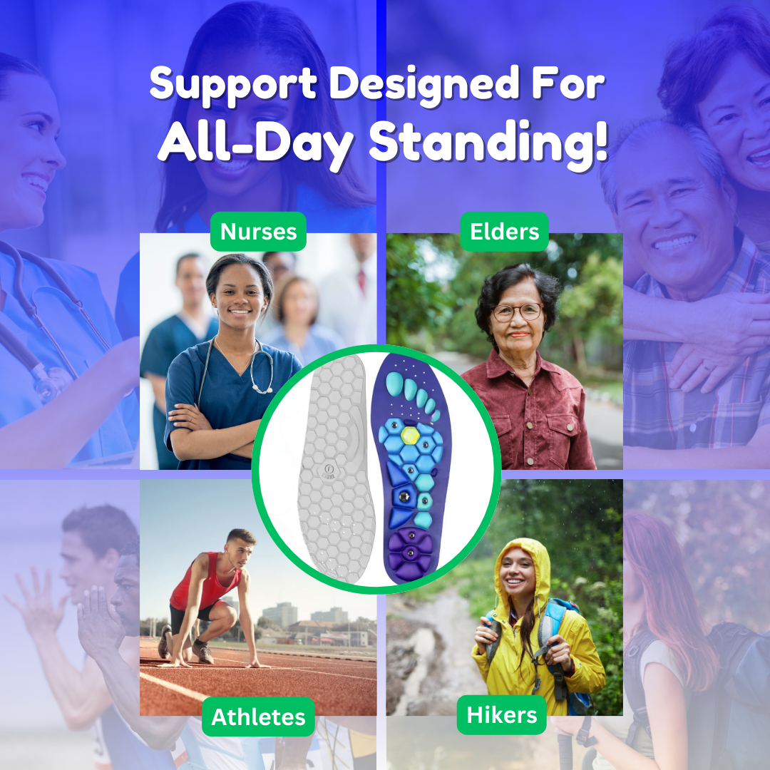 Anti‑Fatigue Magnetic Therapy Insoles