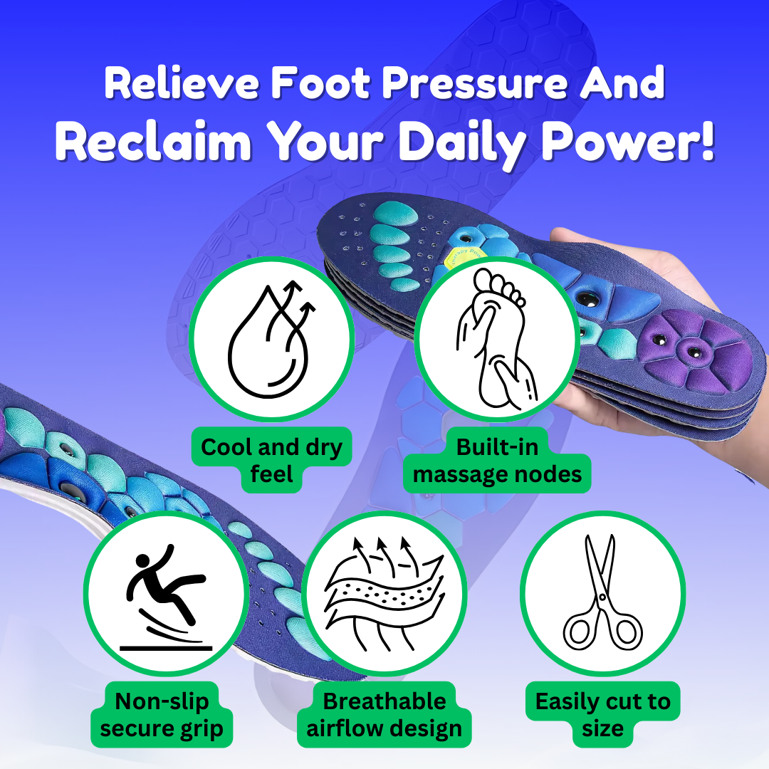 Anti‑Fatigue Magnetic Therapy Insoles